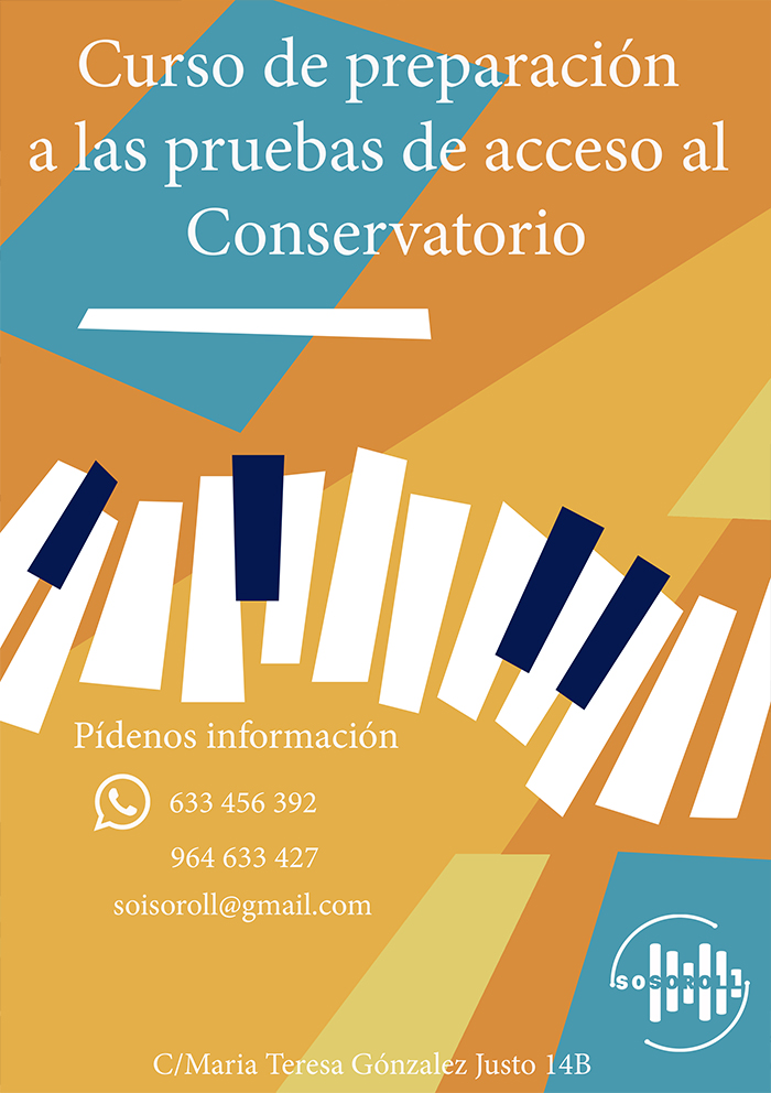 Curso Preparatorio A Las Pruebas De Acceso Al Conservatorio So I Soroll